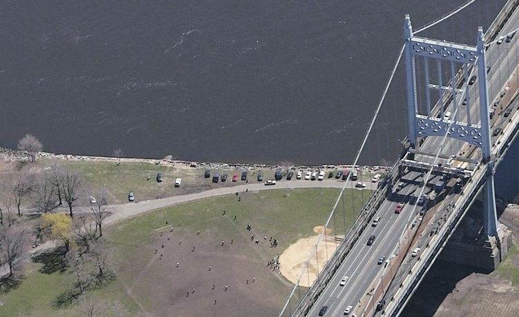 Harlem River Bridges - Triborough Bridge: randal and ward island - triborough bridge -7